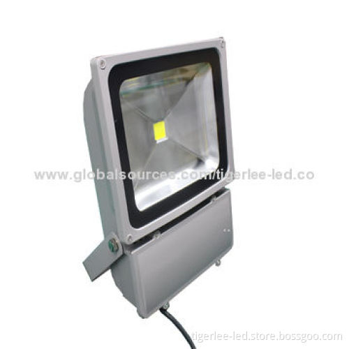 LED floodlight, 100w with 85-265V AC voltages, CE, RoHS approvals